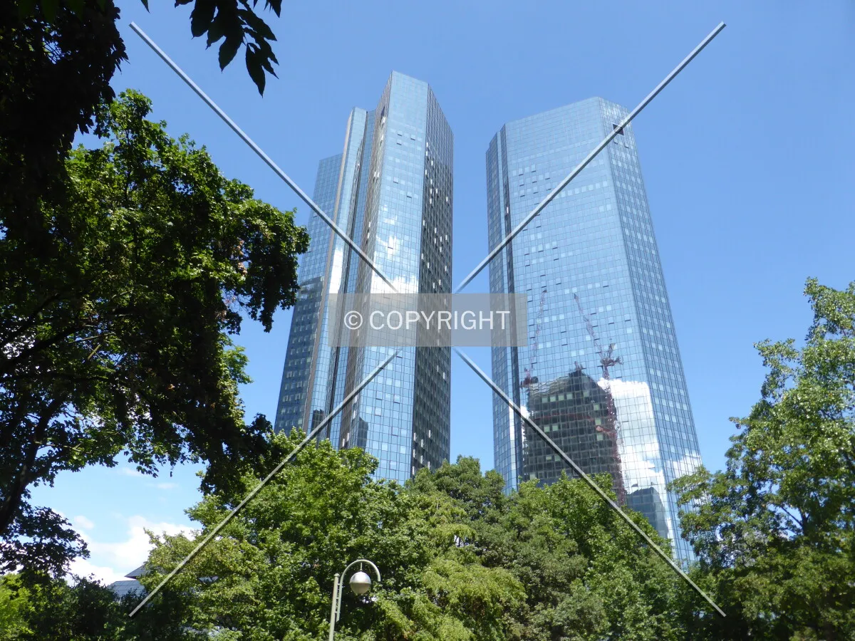 Deutsche Bank Headquarters in Frankfurt