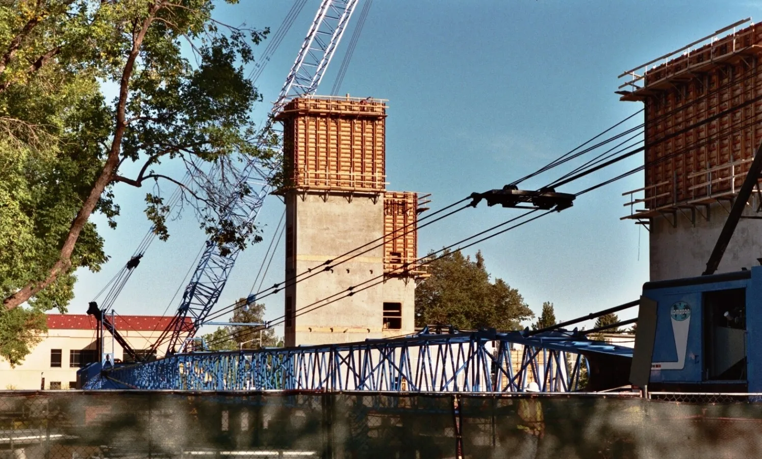 View from the west