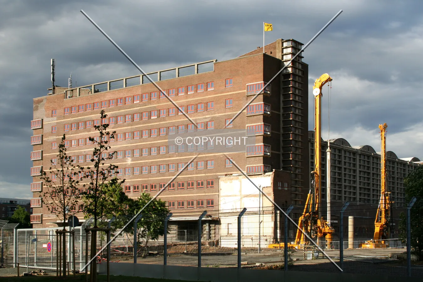 View from the west