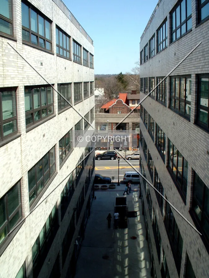 View from the west