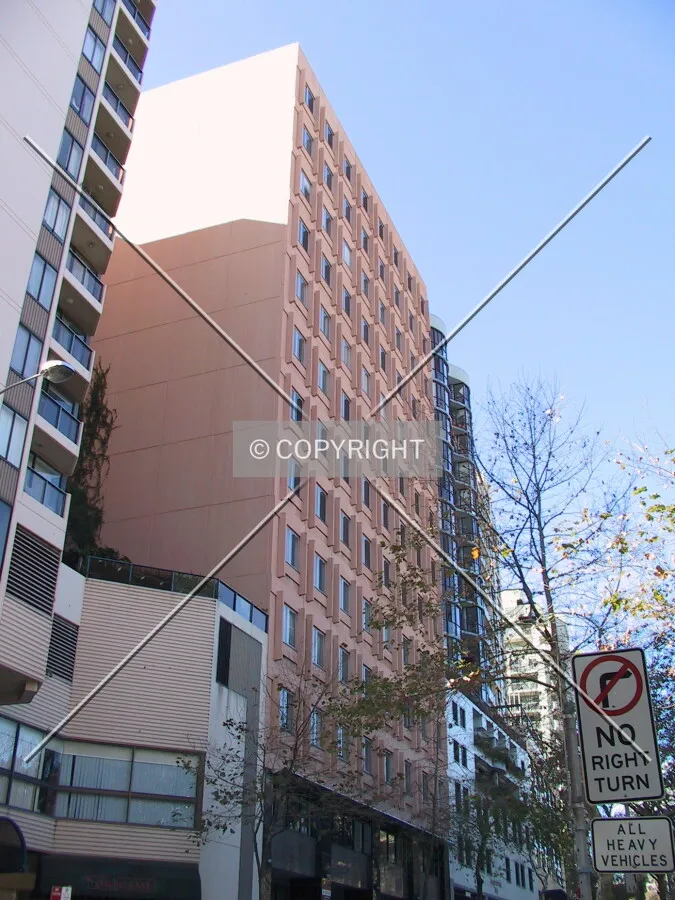 Southside of building