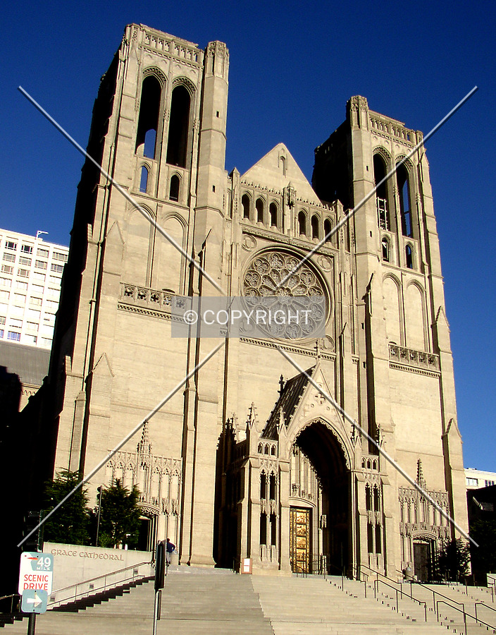 From across Taylor Street to the east