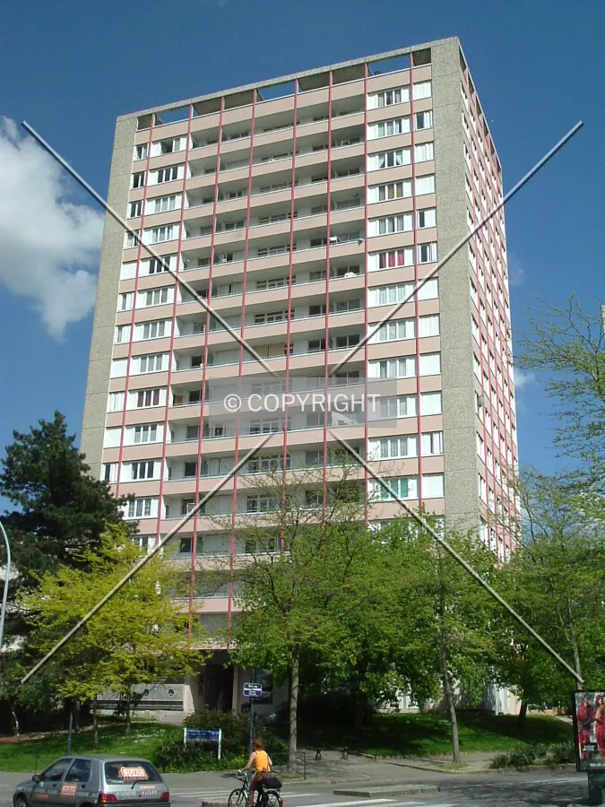 South facade from Avenue Général George S. Patton