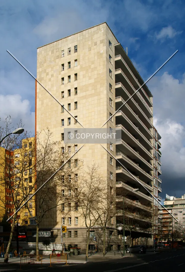As seen from the western side