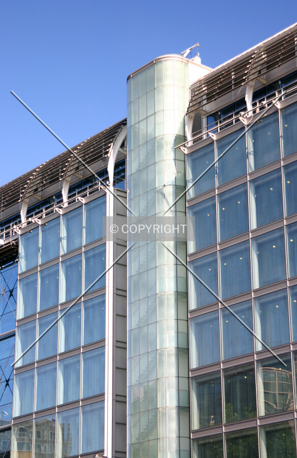 North façade from Euston Road