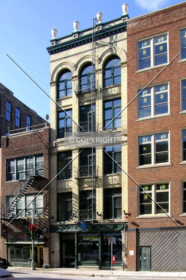 From across North Water Street to the northeast