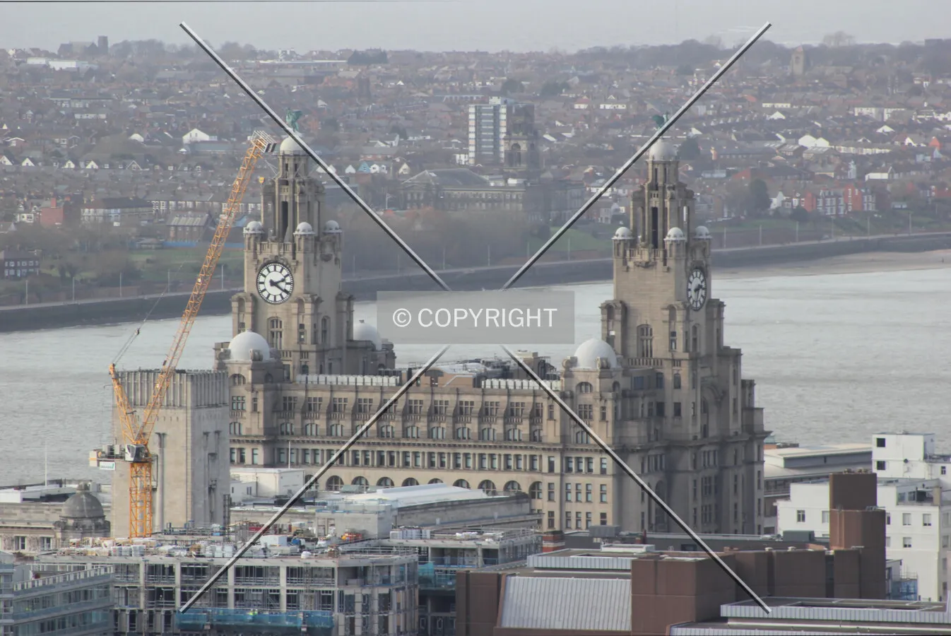 South east view from the roof of the cathedrale.