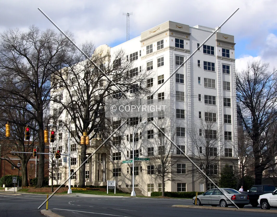 Looking northwest from Dilworth Avenue