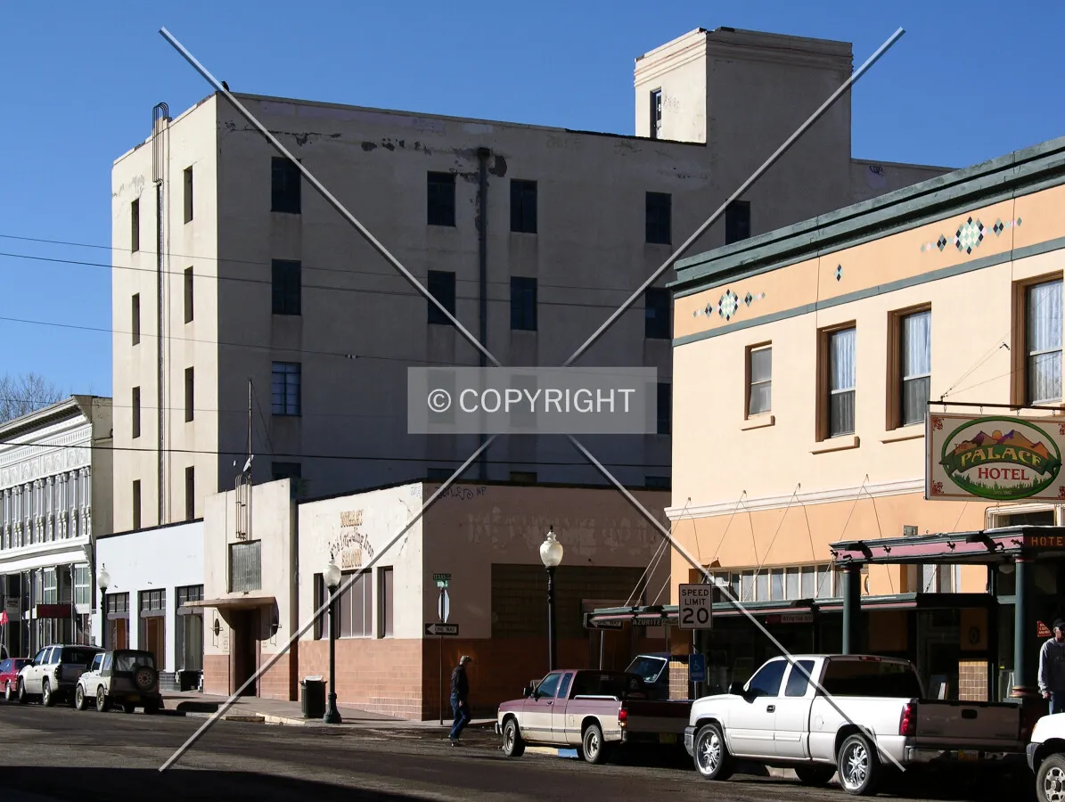 From the east along Broadway Street