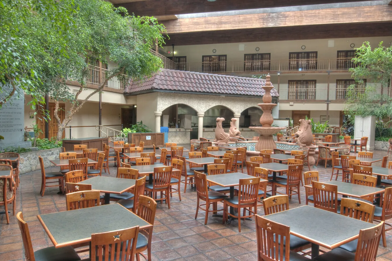 Breakfast area; August 24, 2011
