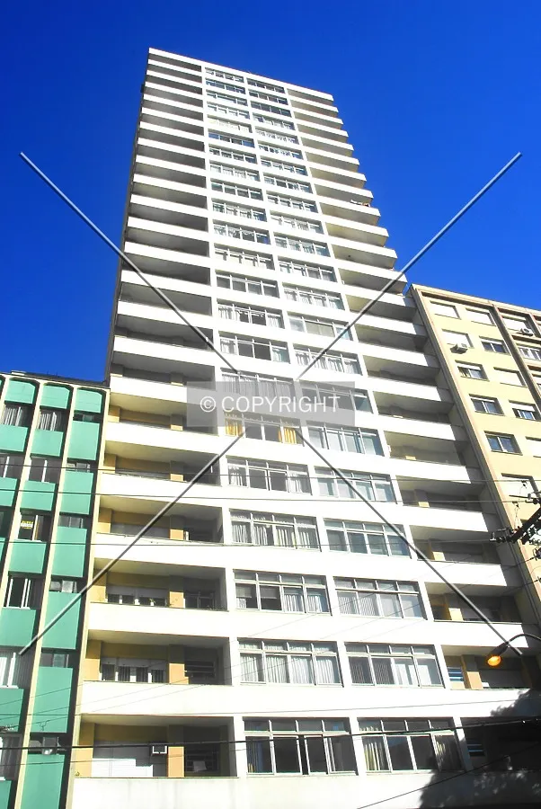 View from across Borges de Medeiros Avenue