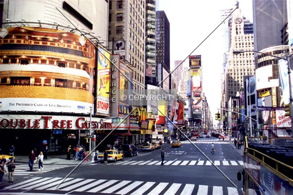 Entering Times Square