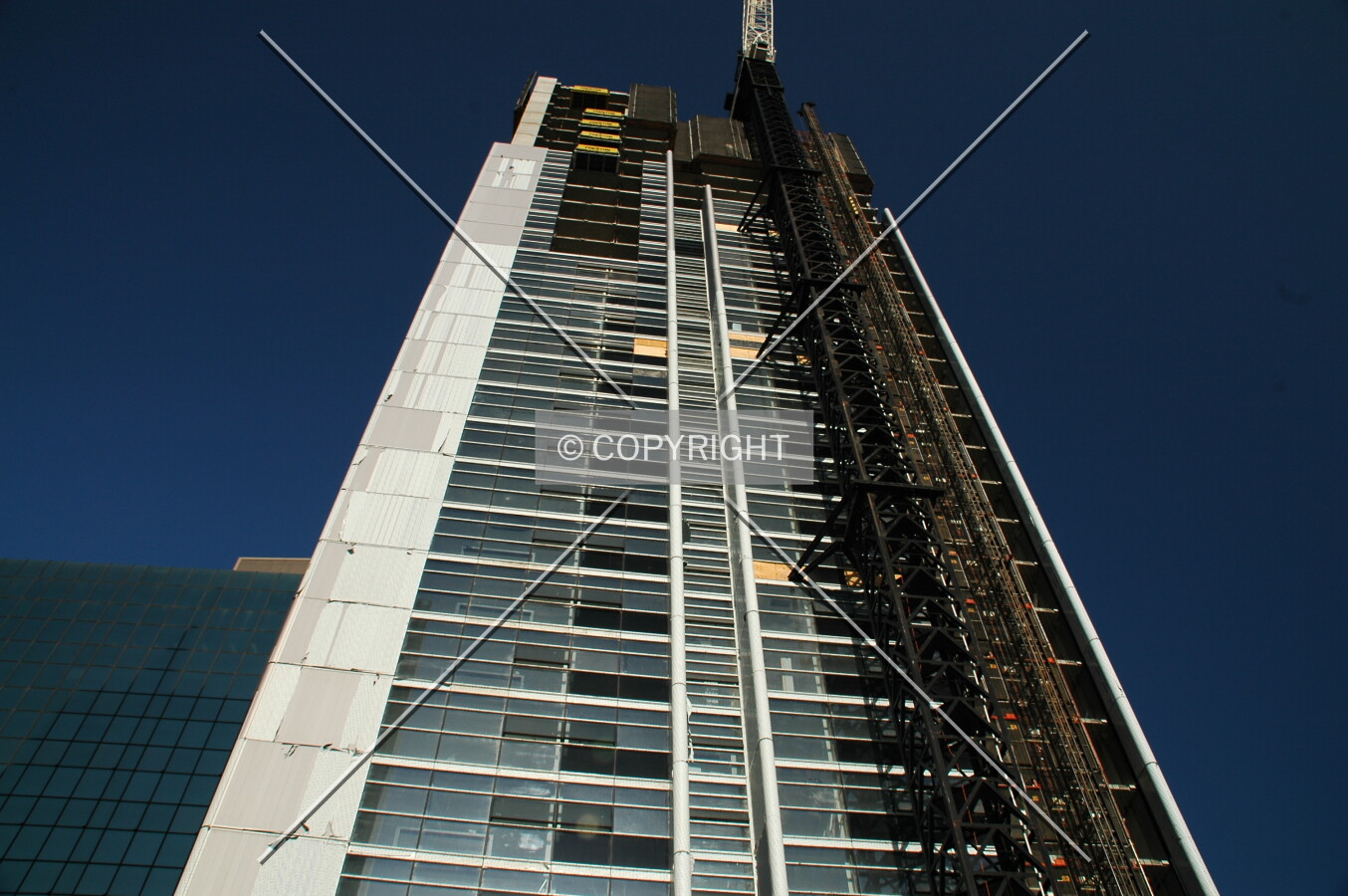 Looking up the westside