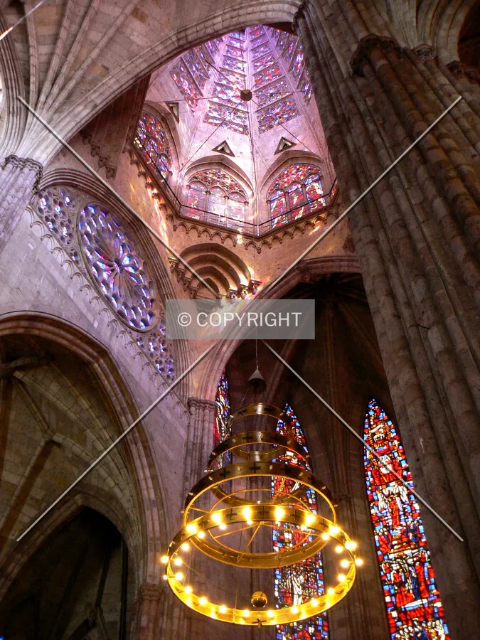 Looking up to the dome