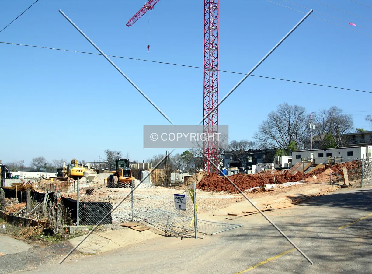 Looking southeast from Caldwell Avenue South