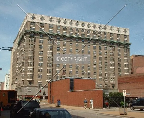View to the West along Locust Street