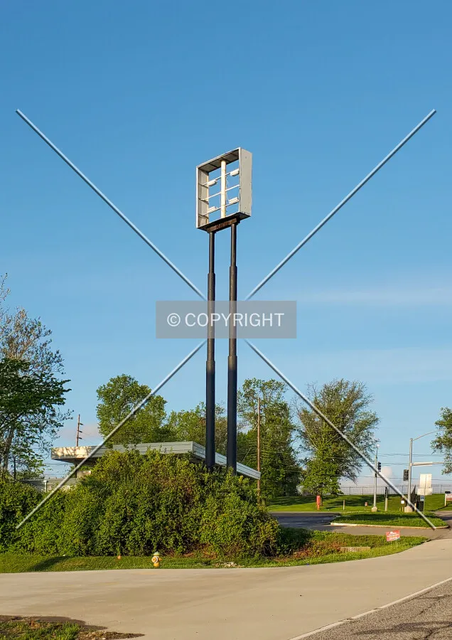 Northeast view; May 6, 2020
