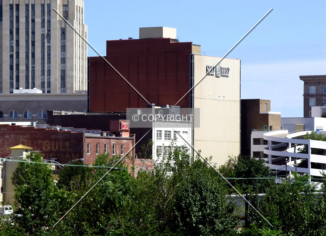 Distant view from the west