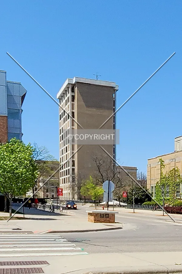 Southeast view; May 9, 2020