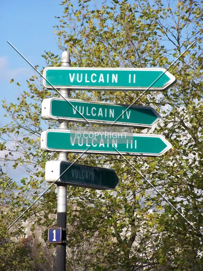 Panneau d'attribution des noms d'immeubles