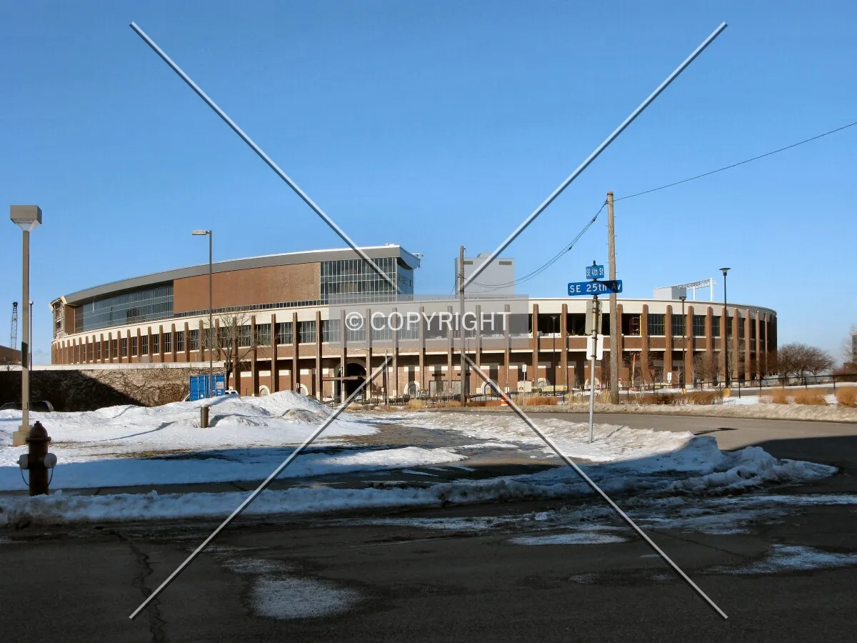 View to the northwest from 25th Avenue SE