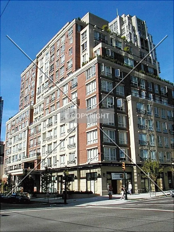 Front of building on Homer Street