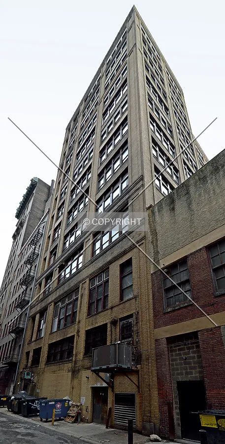 View from the northwest on Clover Street