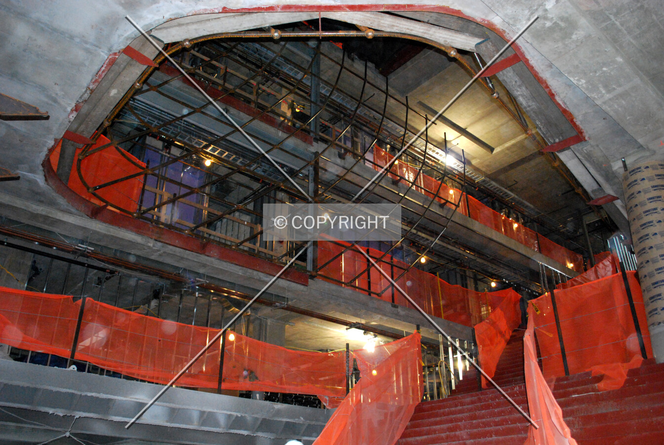 View of the atrium from the lobby area