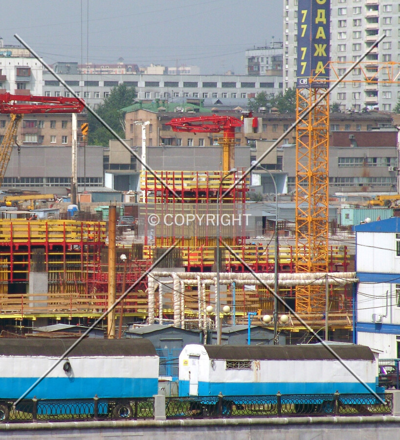 View from across Moskva River
