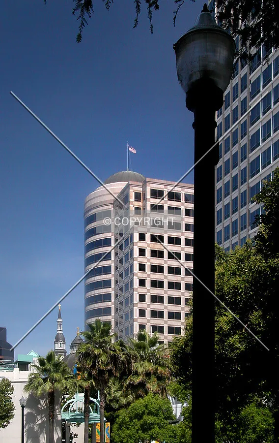 East view from the Convention Center
