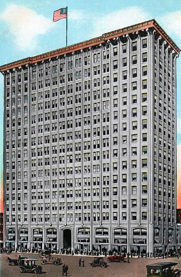 Vintage view from the west