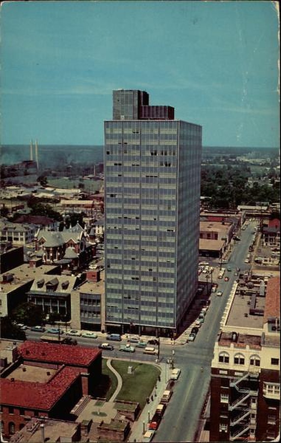 Vintage postcard view