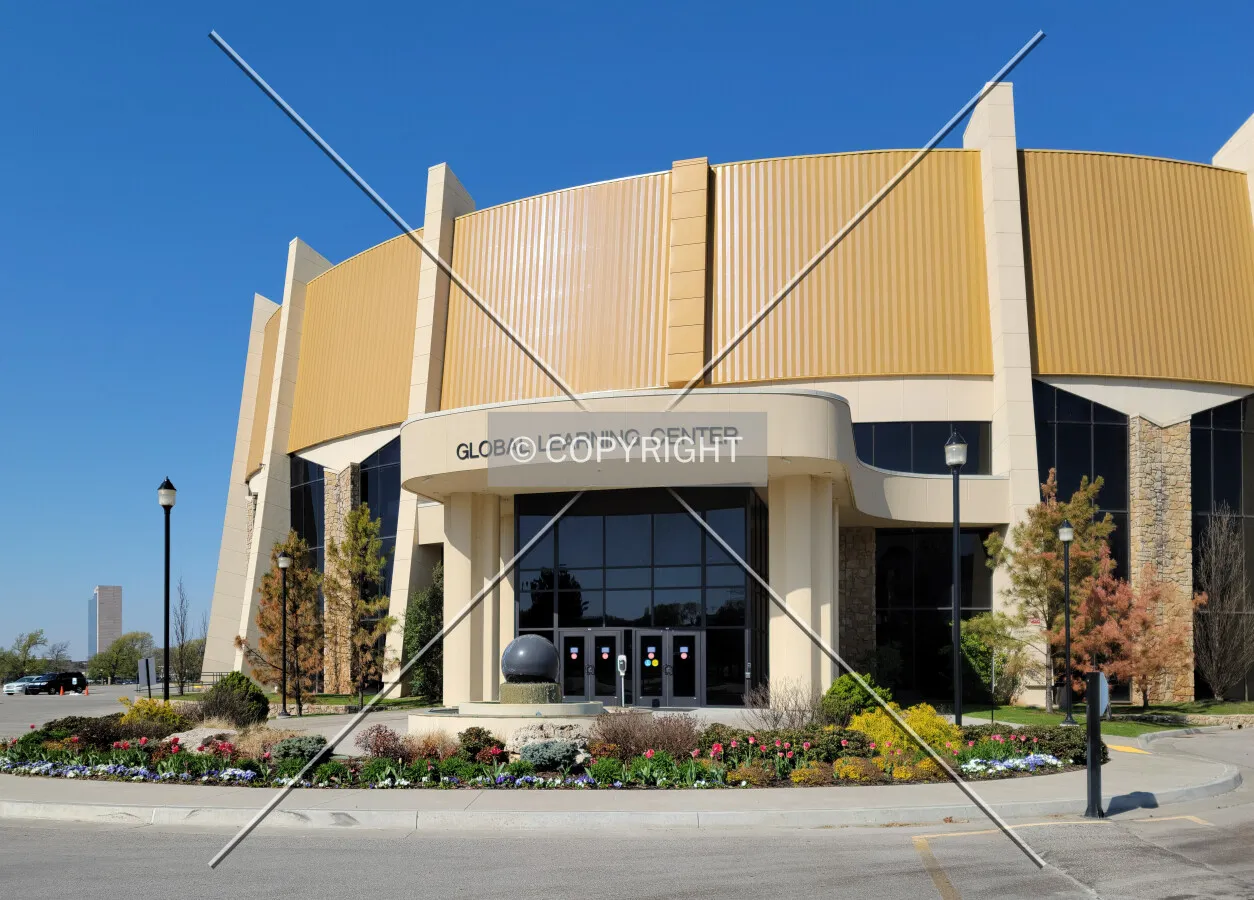 East entrance; April 2, 2021