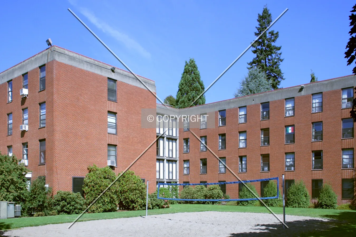 Northwestern view