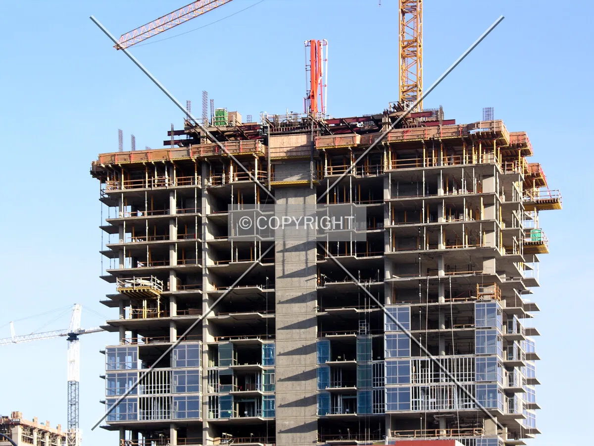Upper floors from the north