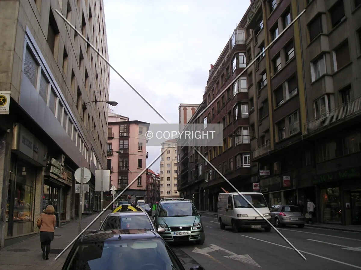 View from near Zabalburu Plaza