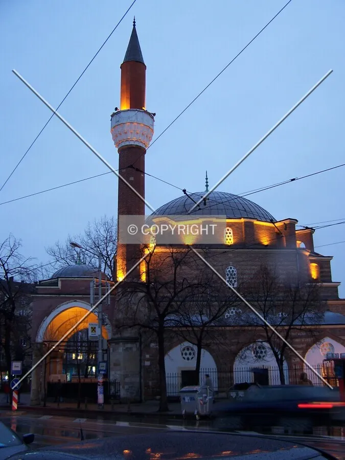 View at dusk