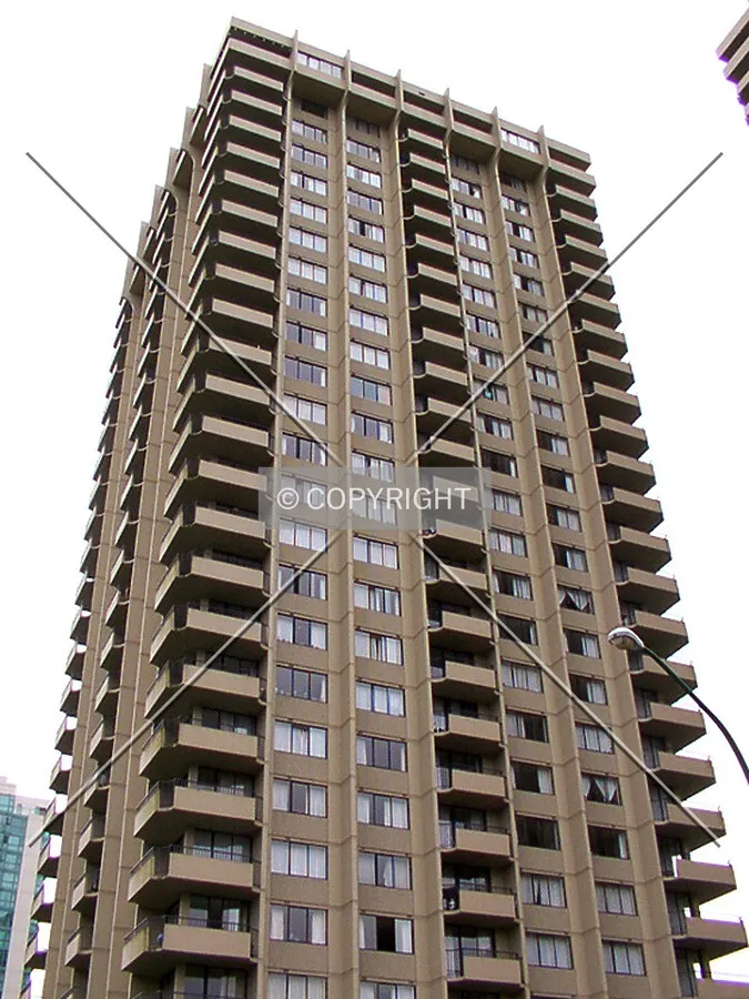 Looking up the west side