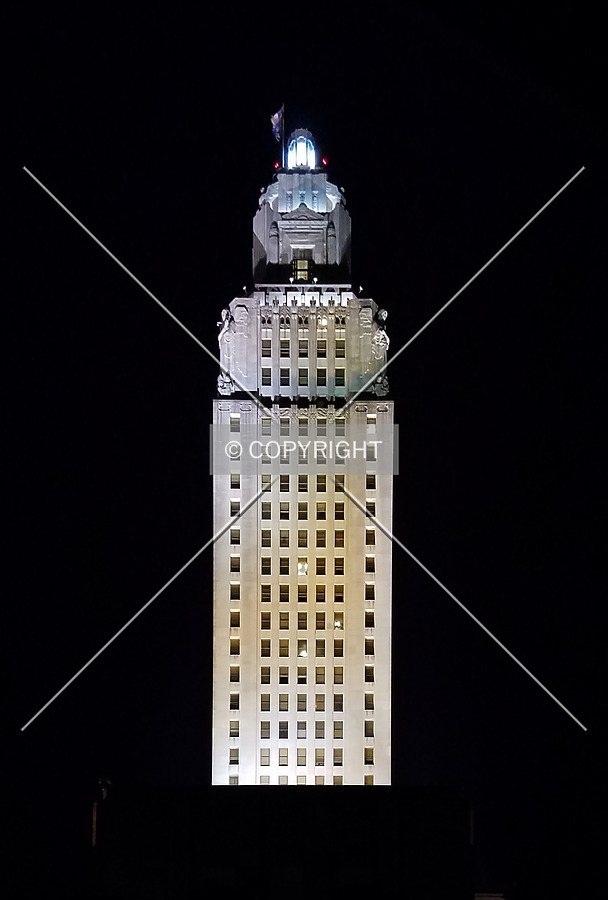 From the east at night; August 24, 2016
