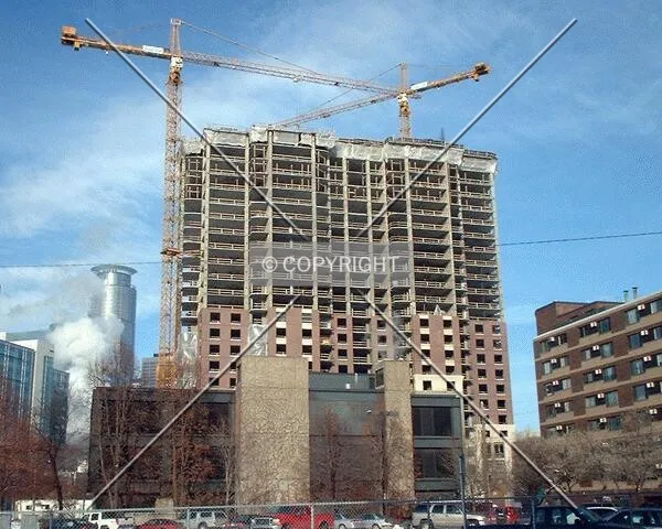 View to the north from 14th Street