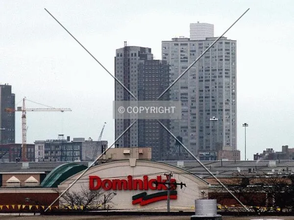 Distant view from the Dan Ryan Expressway; 23 December 2003