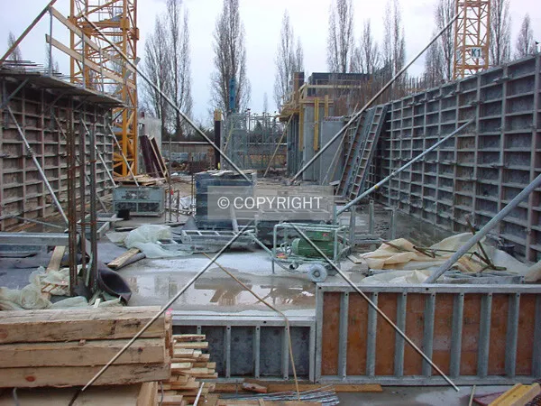 View over the site