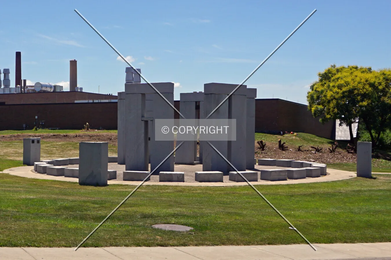 View from the northwest; June 17, 2016