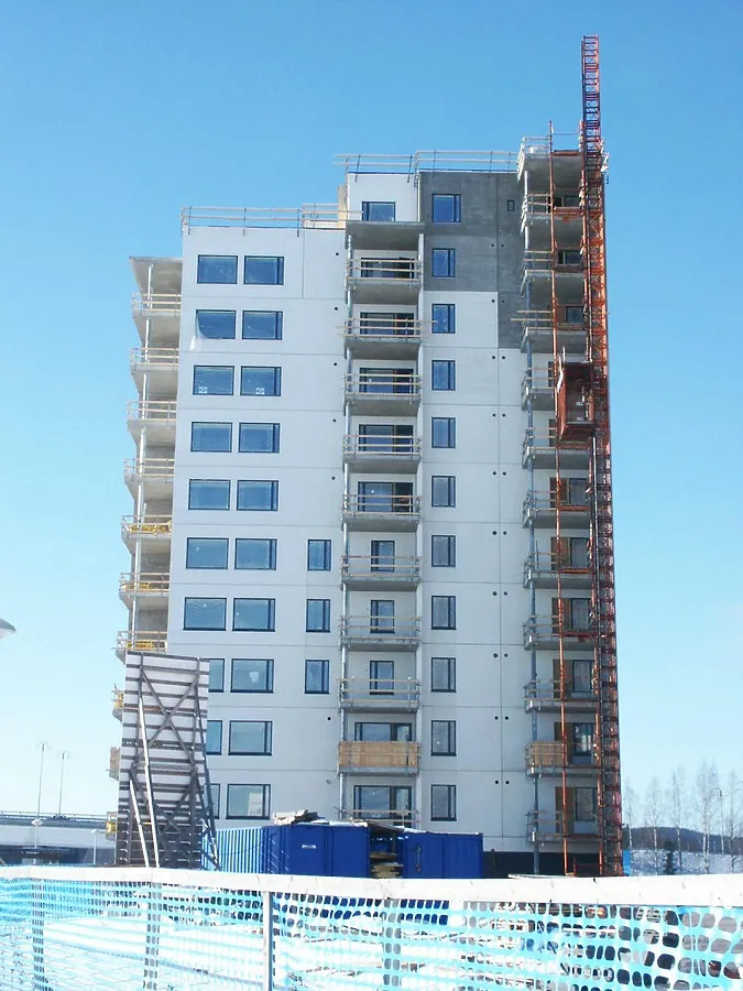 East facade