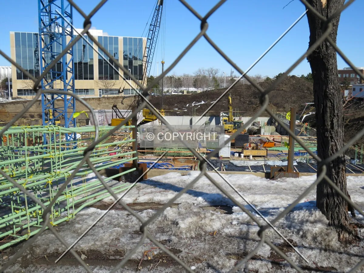 View into the pit from 2nd Street South