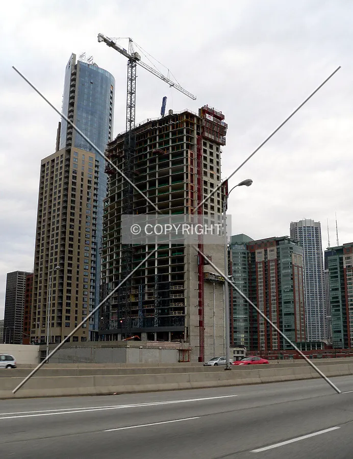 View to the northwest from Lake Shore Drive