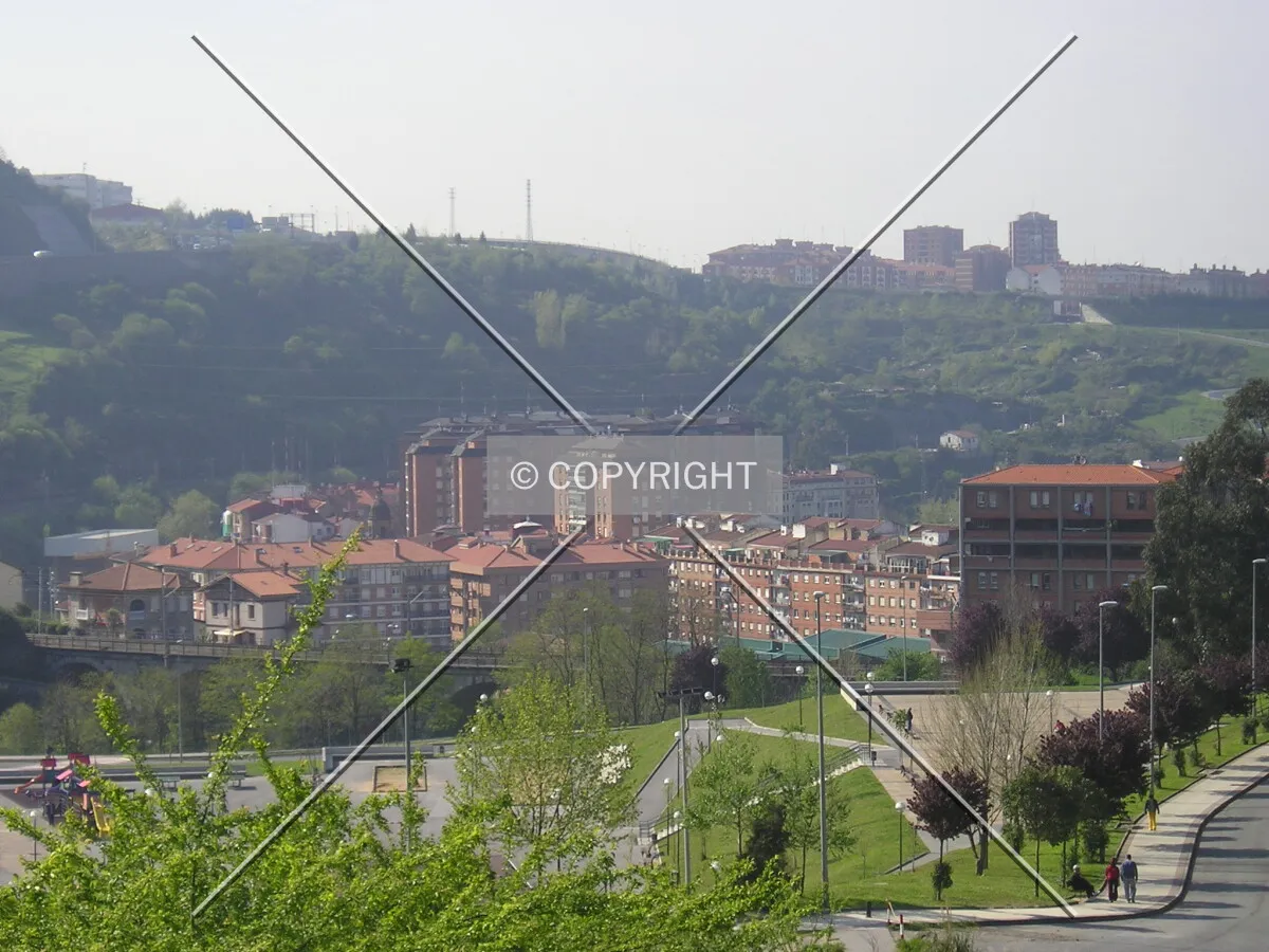 Elevated view from Ollargan park