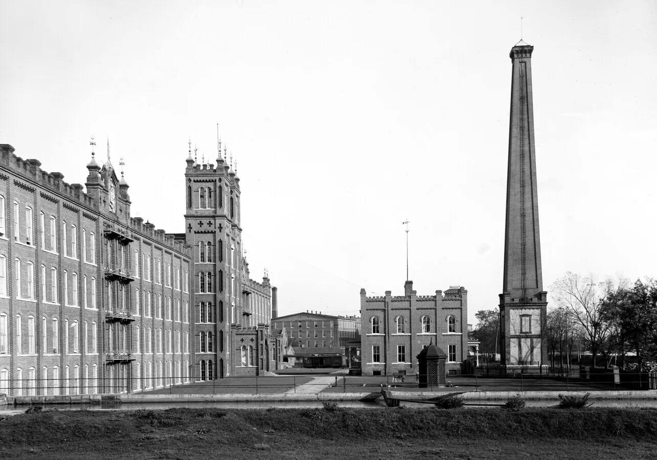 Vintage view from the northwest
