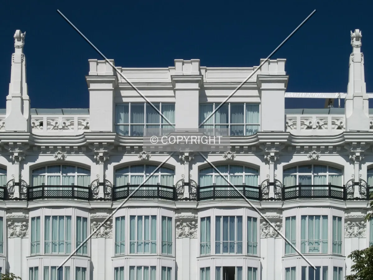 Top floors as seen from the east