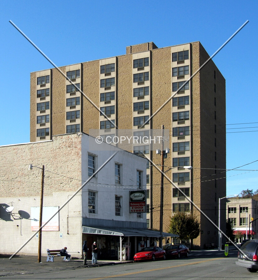 View from the southeast